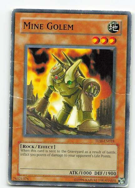 Mine Golem - The Lost Millennium #TLM-EN018