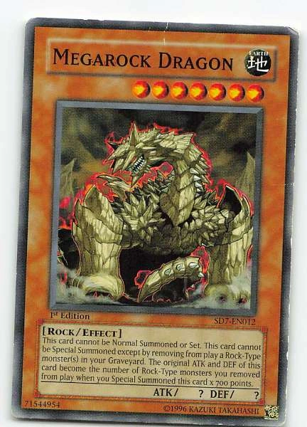Megarock Dragon - Structure Deck: Invincible Fortress #SD7-EN012