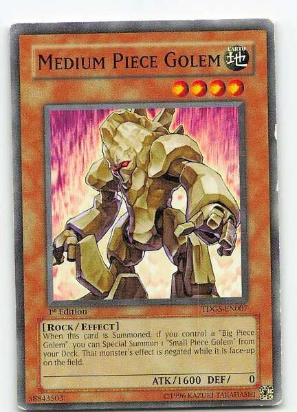 Medium Piece Golem - The Duelist Genesis #TDGS-EN007