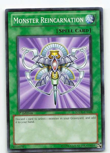 Monster Reincarnation - Structure Deck: Dragunity Legion #SDDL-EN028