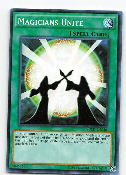 Magicians Unite - Yugi's Legendary Decks #YGLD-ENC30