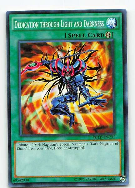 Dedication through Light and Darkness - Yugi's Legendary Decks #YGLD-ENC31