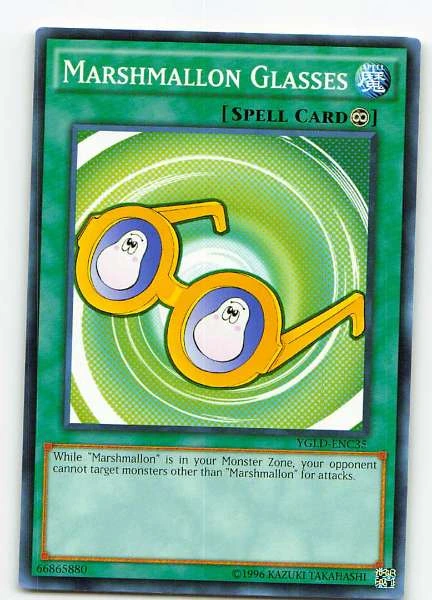 Marshmallon Glasses - Yugi's Legendary Decks #YGLD-ENC35