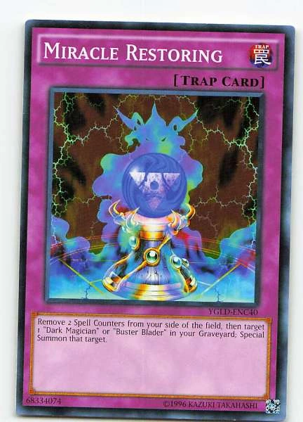 Miracle Restoring - Yugi's Legendary Decks #YGLD-ENC40