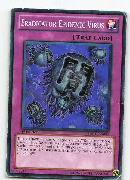 Eradicator Epidemic Virus - Structure Deck: Gates of the Underworld #SDGU-EN034