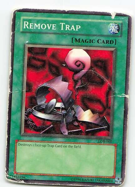 Remove Trap - The Legend of Blue Eyes White Dragon #LOB-060