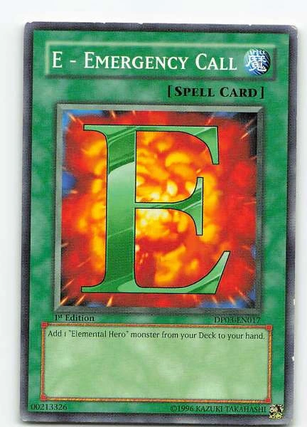 E - Emergency Call #DP03-EN017