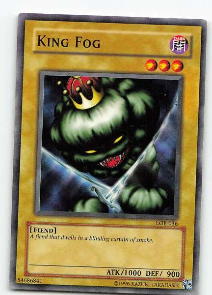 King Fog - Legend of Blue Eyes White Dragon #LOB-036