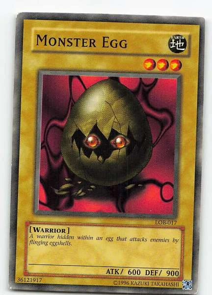 Monster Egg - Legend of Blue Eyes White Dragon #LOB-017