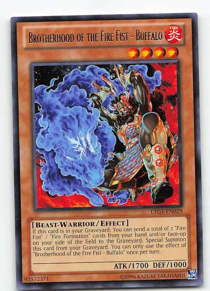 Brotherhood of the Fire Fist - Buffalo #LTGY-EN029