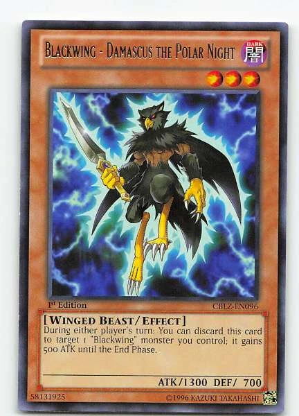 Blackwing - Damascus the Polar Night #CBLZ-EN096