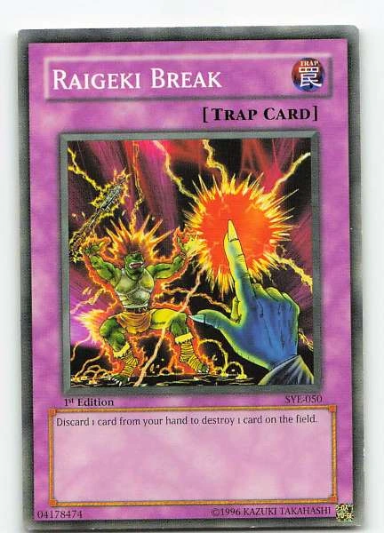 Raigeki Break - Starter Deck: Yugi Evolution #SYE-050
