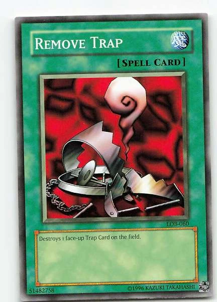 Remove Trap - Legend of Blue Eyes White Dragon #LOB-060
