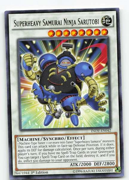 Superheavy Samurai Ninja Sarutobi - Invasion: Vengeance #INOV-EN042