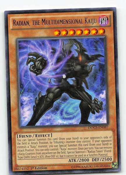 Radian, the Multidimensional Kaiju - Dimension of Chaos #DOCS-EN087