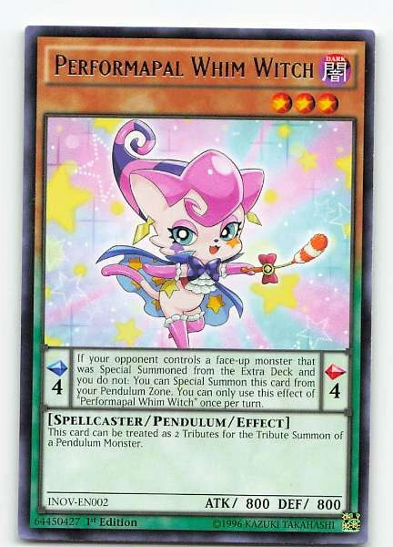 Performapal Whim Witch - Invasion: Vengeance #INOV-EN002