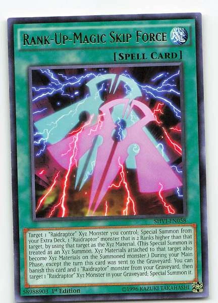 Rank-Up-Magic Skip Force - Shining Victories #SHVI-EN058