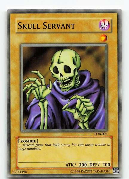 Skull Servant - Legend of Blue Eyes White Dragon #LOB-004