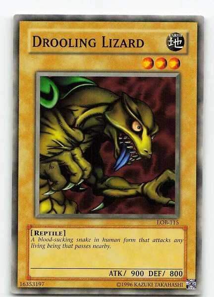 Drooling Lizard - Legend of Blue Eyes White Dragon #LOB-115