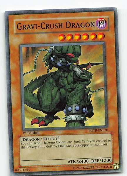 Gravi-Crush Dragon - Force of the Breaker #FOTB-EN030