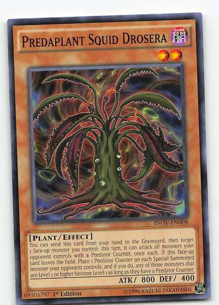 Predaplant Squid Drosera - Invasion: Vengeance #INOV-EN008