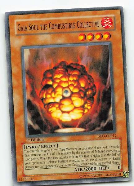 Gaia Soul the Combustible Collective - Blaze of Destruction #SD3-EN012