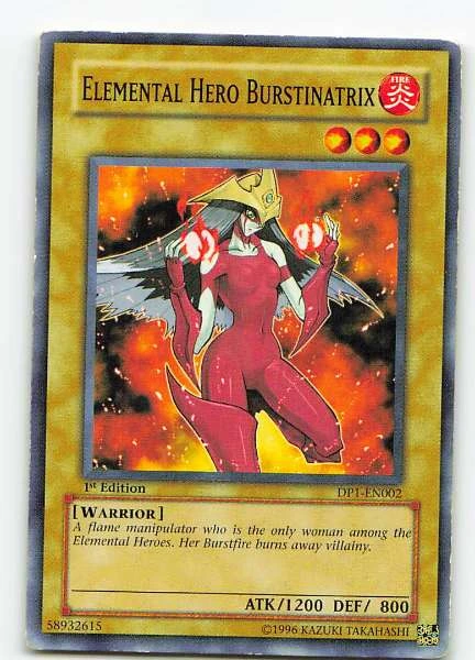 Elemental HERO Burstinatrix - Duelist Pack 1: Jaden Yuki #DP1-EN002