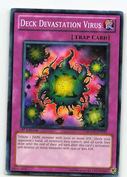 Deck Devastation Virus - Structure Deck: Gates of the Underworld #SDGU-EN033