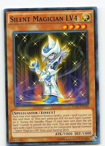 Silent Magician LV4 - Yugi's Legendary Decks #YGLD-ENC05
