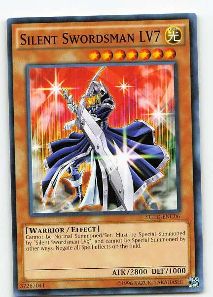 Silent Swordsman LV7 - Yugi's Legendary Decks #YGLD-ENC06