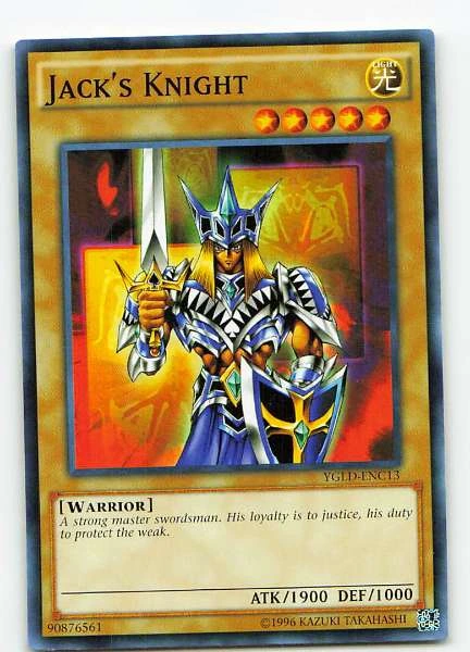 Jack's Knight - Yugi's Legendary Decks #YGLD-ENC13