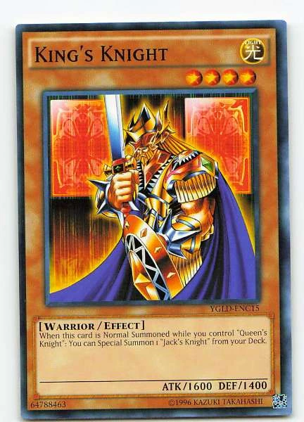King's Knight - Yugi's Legendary Decks #YGLD-ENC15