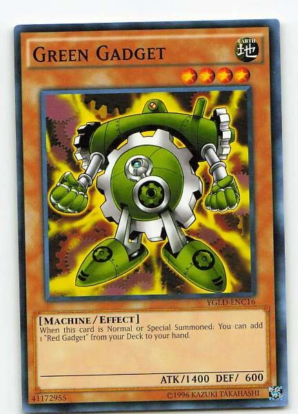 Green Gadget - Yugi's Legendary Decks #YGLD-ENC16