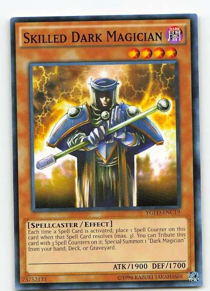 Skilled Dark Magician - Yugi's Legendary Decks #YGLD-ENC19