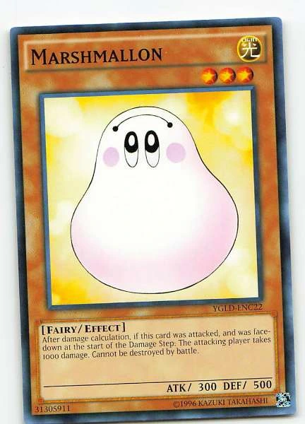 Marshmallon - King of Games: Yugi's Legendary Decks #YGLD-ENC22