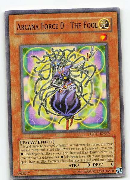 Arcana Force 0 - The Fool #EODT-EN008