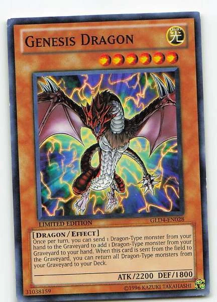 Genesis Dragon - Gold Series 4: Pyramids Edition #GLD4-EN028