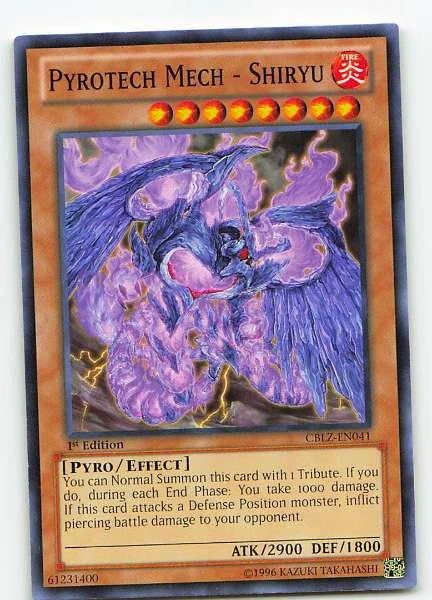 Pyrotech Mech - Shiryu #CBLZ-EN041