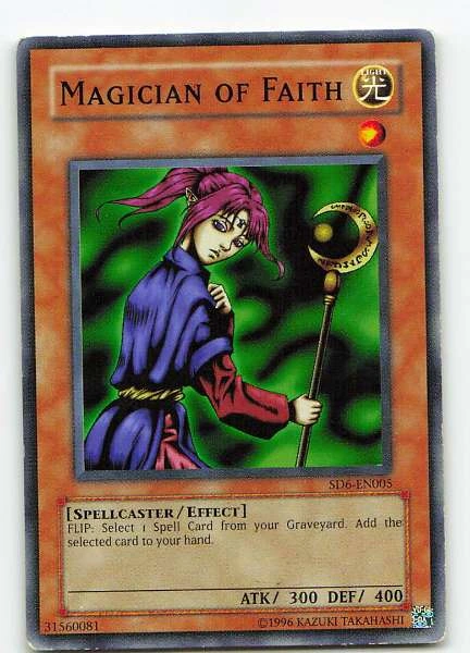 Magician of Faith - Structure Deck: Spellcaster's Judgment #SD6-EN005