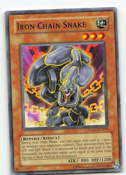 Iron Chain Snake - Crossroads of Chaos #CSOC-EN018
