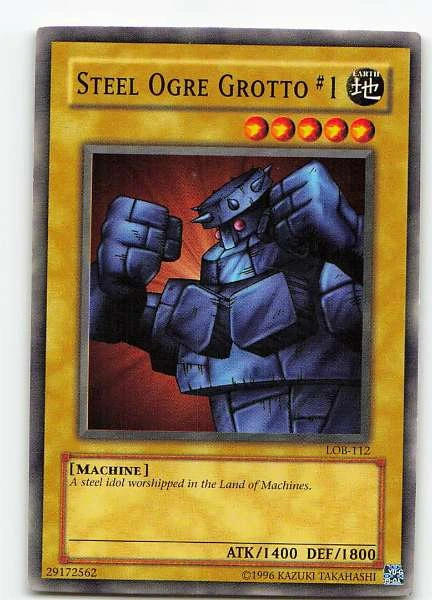 Steel Ogre Grotto #1 - Legend of Blue Eyes White Dragon #LOB-112