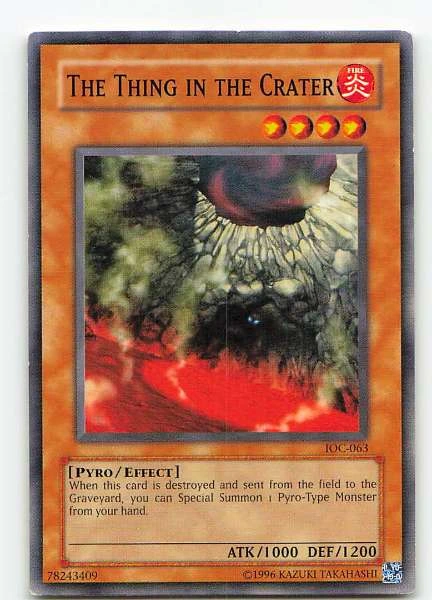 The Thing in the Crater - Invasion of Chaos #IOC-063