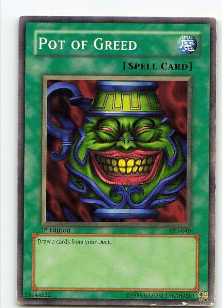 Pot of Greed - Starter Deck: Yugi Evolution #SYE-040