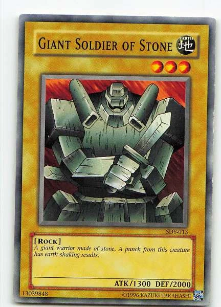 Giant Soldier Of Stone - Starter Deck: Yugi #SDY-013
