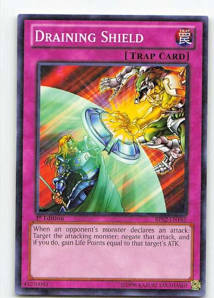 Draining Shield - Battle Pack 2: War of the Giants #BP02-EN181