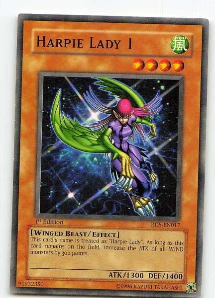 Harpie Lady 1 - Rise of Destiny #RDS-EN017