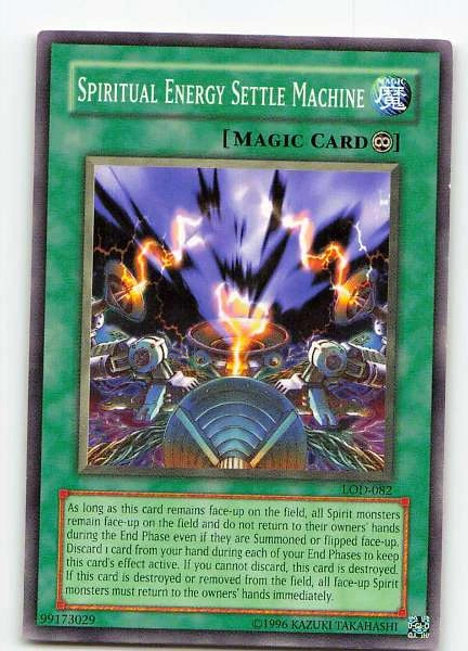Spiritual Energy Settle Machine #LOU-082