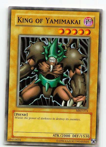 King of Yamimakai - Metal Raiders #MRD-074