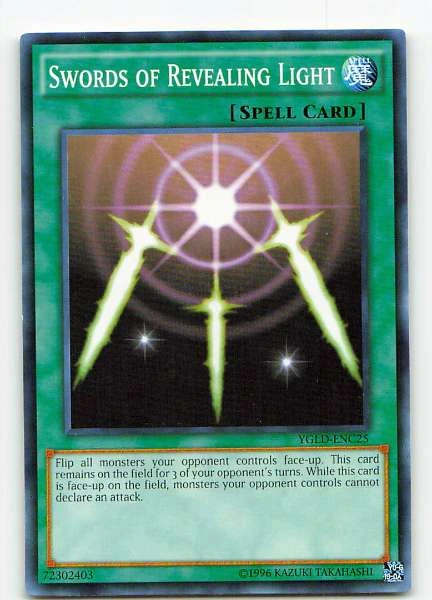 Swords of Revealing Light - Yugi's Legendary Decks #YGLD-ENC25