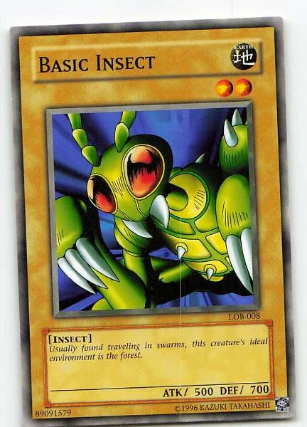 Basic Insect - Legend of Blue Eyes White Dragon #LOB-008
